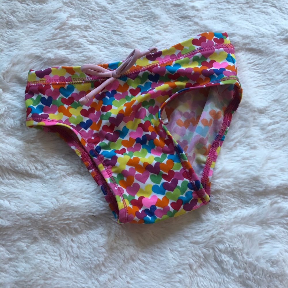 Heart swimsuit bottoms